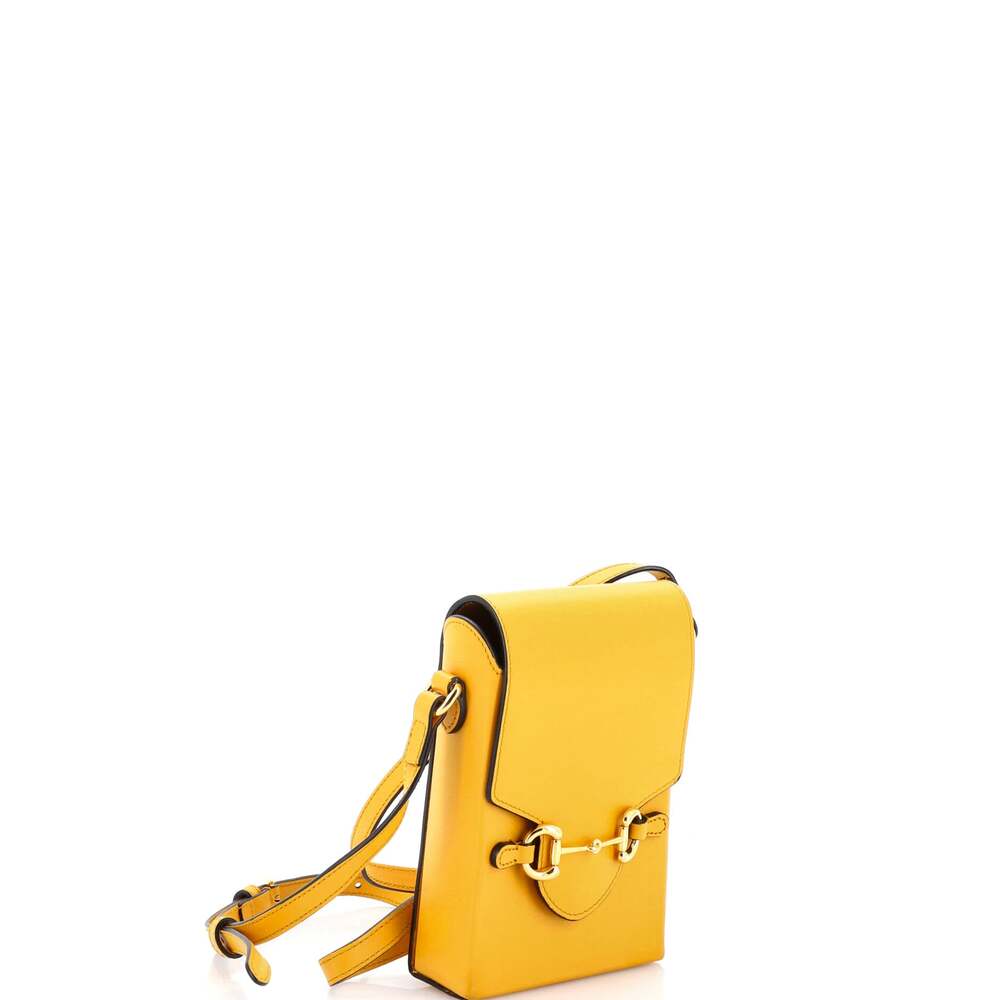 Gucci Horsebit Crossbody Bag Leather #198997G92B - Picture 2 of 9
